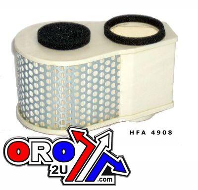 HiFlo Filters Air Filter Hiflo Hfa4908 Xvz, 4nk-14451-00-00, XVZ13 96-02, Yamaha