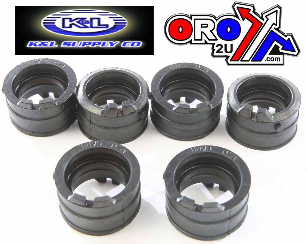 K&L Supply Flange Intake 16211-mz0-000, Carburetor Rubber Gl1500c Pk6, K&l 11-4856 Honda Road