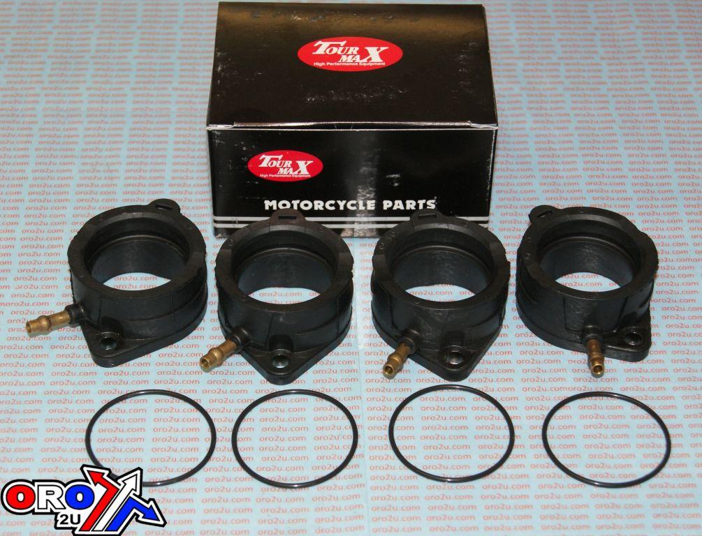 K&L Supply FLANGE INTAKE 16065-1182 PK4, Carburetor Rubber ZX1000 ZX-10, K&L 11-7335 KAWASAKI NINJA