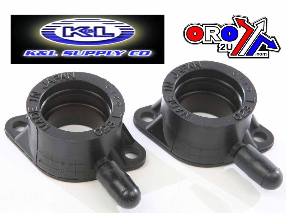 K&L Supply Flange Intake 16065-029 Pk2, Carburetor Rubber Kz1000 900, K&l 11-4165 Kawasaki Road
