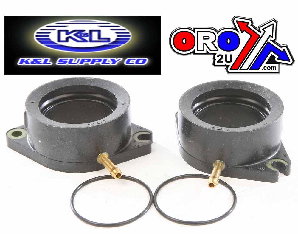 K&L Supply Flange Intake 24m-13586-01-00, Carburetor Rubber XV750, K&l 11-4168 Yamaha Road