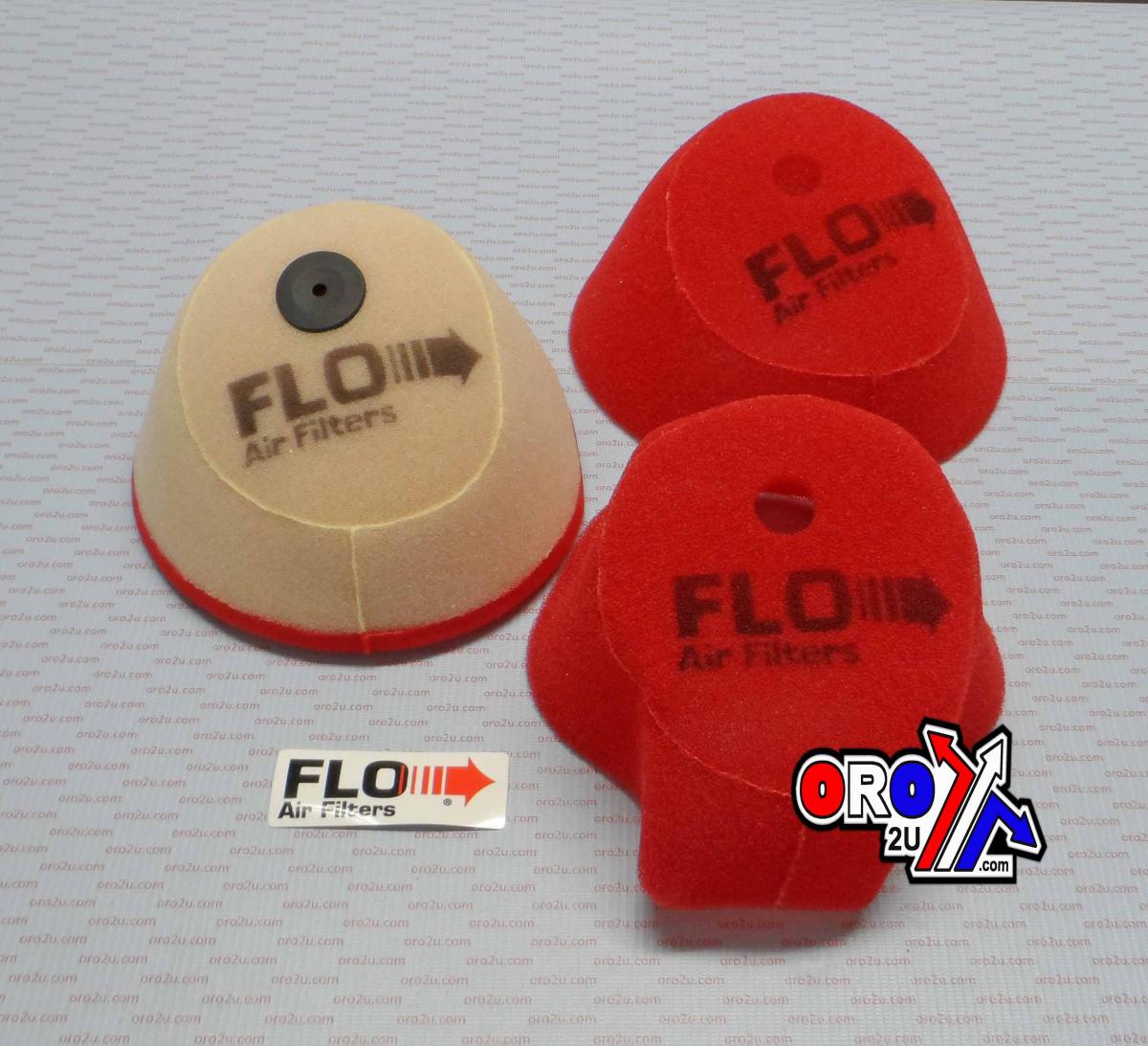 PC Racing Flo Air Filter Pro Kit Pcf2x, Pc Racing Usa CRF KXF