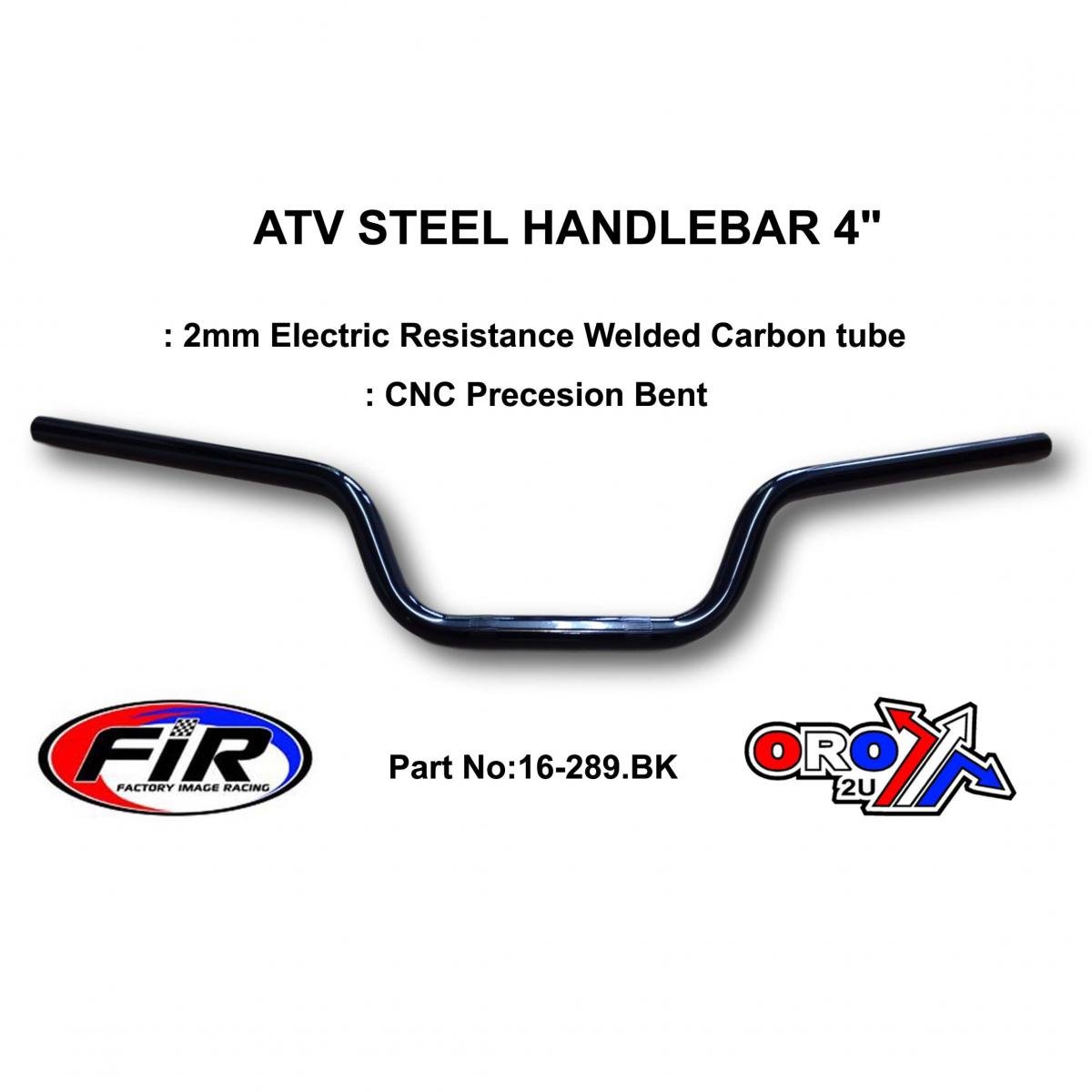 FIR ATV Steel Handlebar 6 3/4, 53100-hc0-670zc TRX300 Style