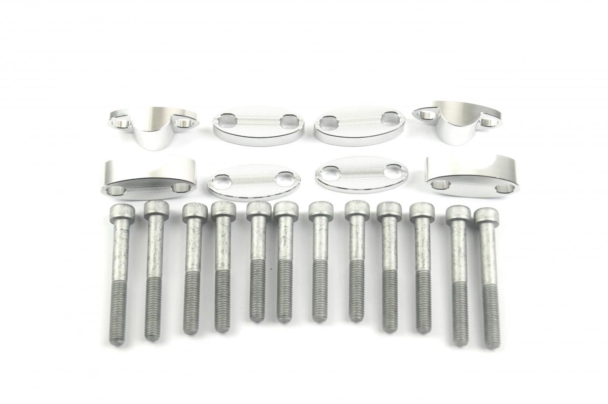 FIR 22.2 Handlebar Riser Silver