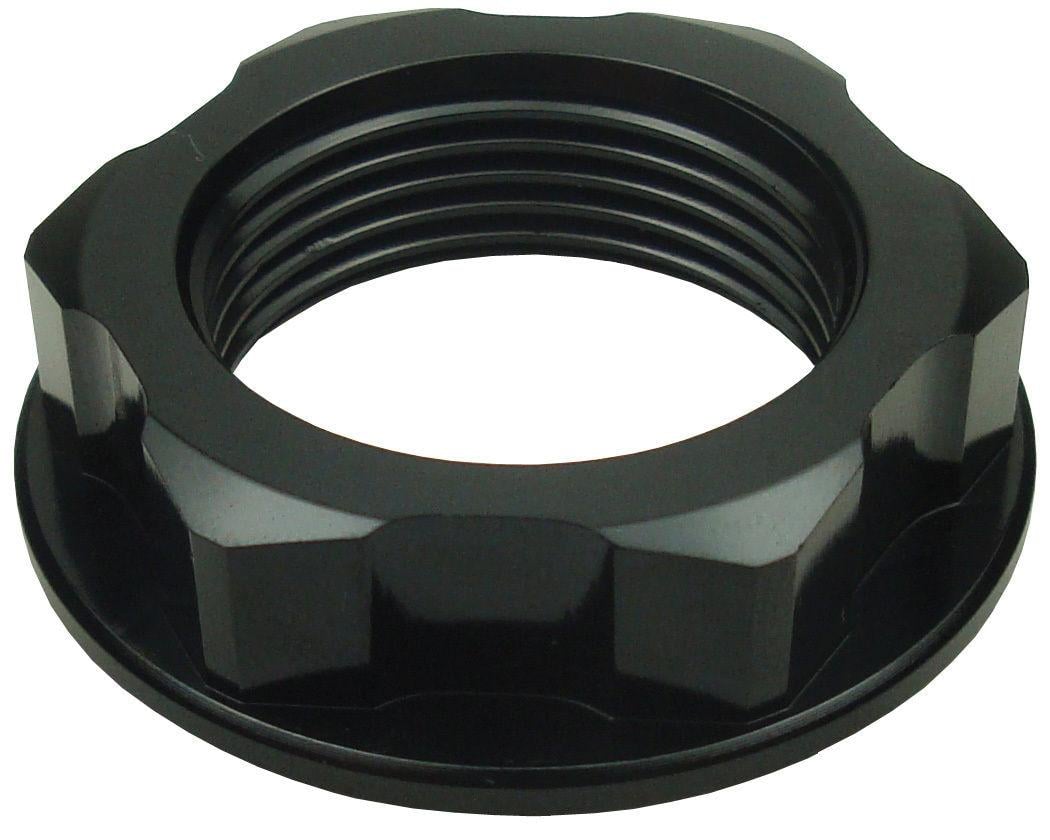 FIR M26x1.00mm Stem Nut Each Black, Aluminium / CRF CR / Black, / Cnc