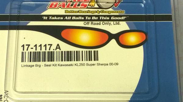 All Balls Racing Swingarm Linkage KL250 00-99, Allballs 27-1144 Kawasaki Kit