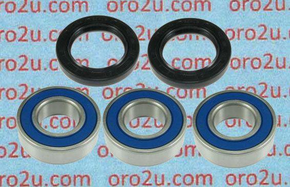 All Balls Racing Wheel Bearing Kit Rear 72-78 Hon ATC70/kaw KH400, Allballs 25-1277 Road/ATV