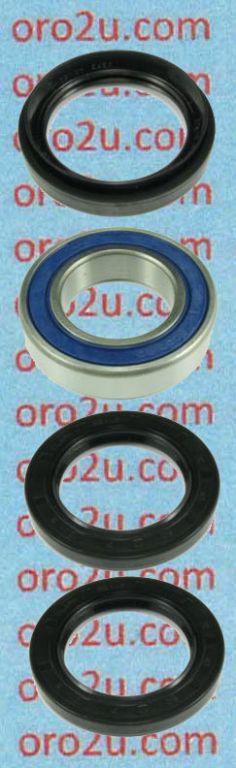 All Balls Racing Wheel Bearing Kit Rear 79-01 Hon Atc/suz Lt 110-250, Allballs 25-1122 ATV