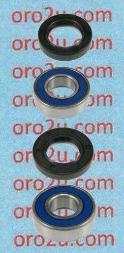 All Balls Racing Wheel Bearing Kit Front 83-85 Yam YTM200, Allballs 25-1060 ATV