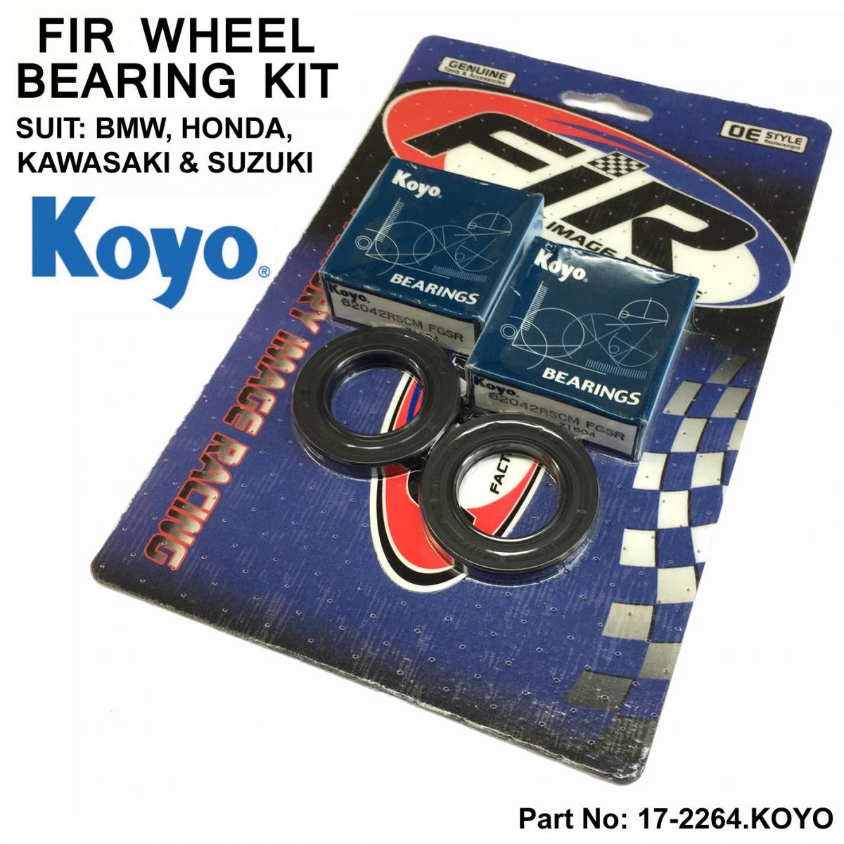 FIR Wheel Bearing Kit Front Bmw, Koyo-brand Hon Kaw Road