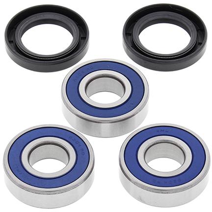 All Balls Racing Wheel Bearing Kit Rear 05-17 Bmw F650-800, Allballs 25-1677 Road
