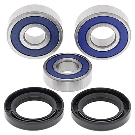 All Balls Racing Wheel Bearing Kit Rear 11-22 Hon Cb/cbr 250/300, Allballs 25-1674 Road