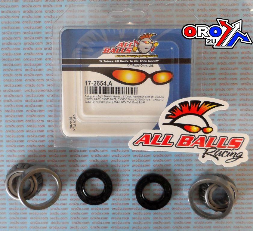 All Balls Racing Swingarm Bearing Kit Allballs, Allballs 28-1195 Bmw 69-81