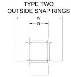All Balls Racing Universal Joint Kawasaki, Allballs 19-1009 ATV704