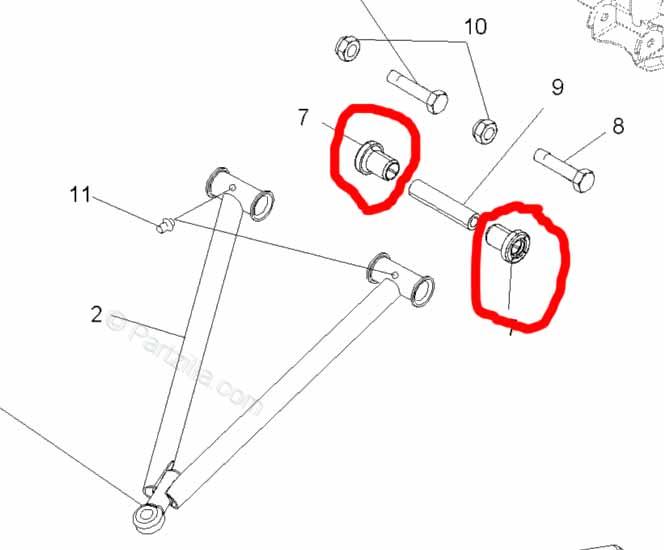 Dirt Racing Bush Kit /8pc Oem 5436832
