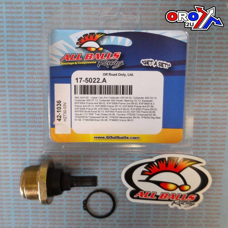 All Balls Racing Upper Ball Joint Kit, Allballs 42-1036