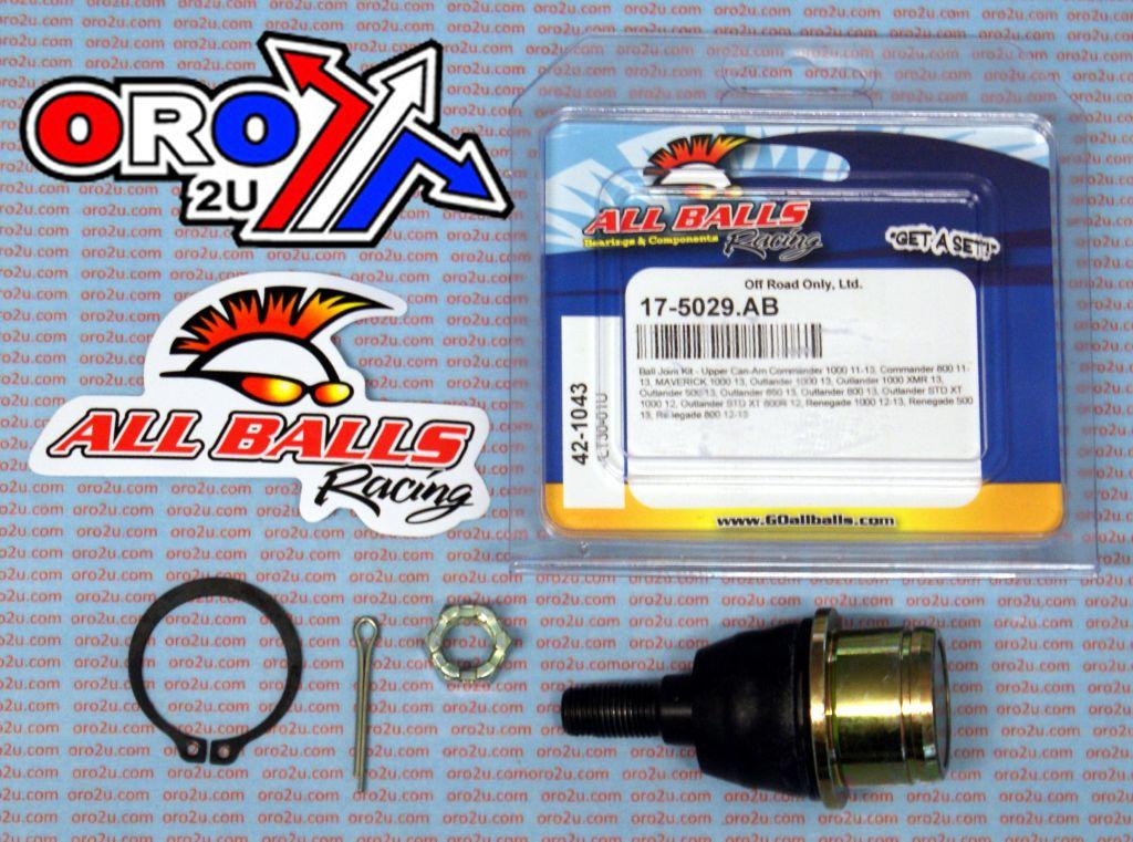All Balls Racing Upper Ball Joint Kit Can-am, Allballs 42-1043