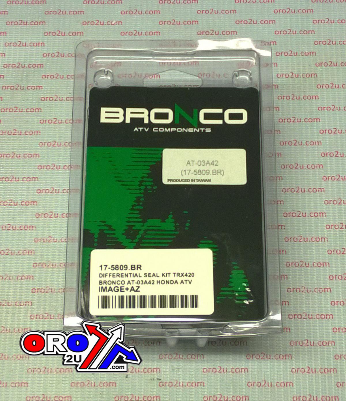 Bronco Differential Seal Kit TRX420, Bronco At-03a42 Honda ATV, Allballs 25-2071-5