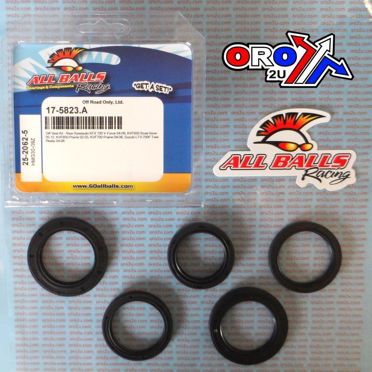 All Balls Racing Differential Seal Kit Kvf Kfx, Allballs 25-2062-5 Ltv-700f