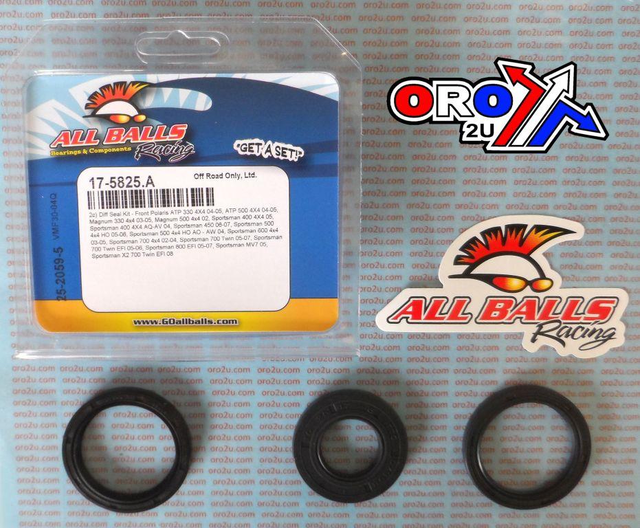 All Balls Racing Differential Seal Kit Polaris, Allballs 25-2059-5