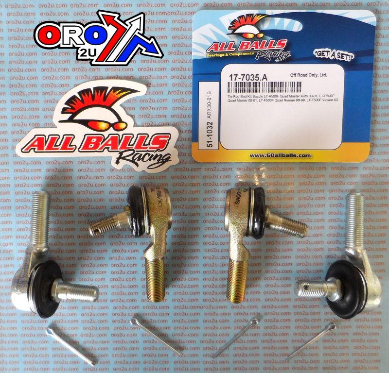All Balls Racing Tie Rod End Kit Suzuki, Allballs 51-1032