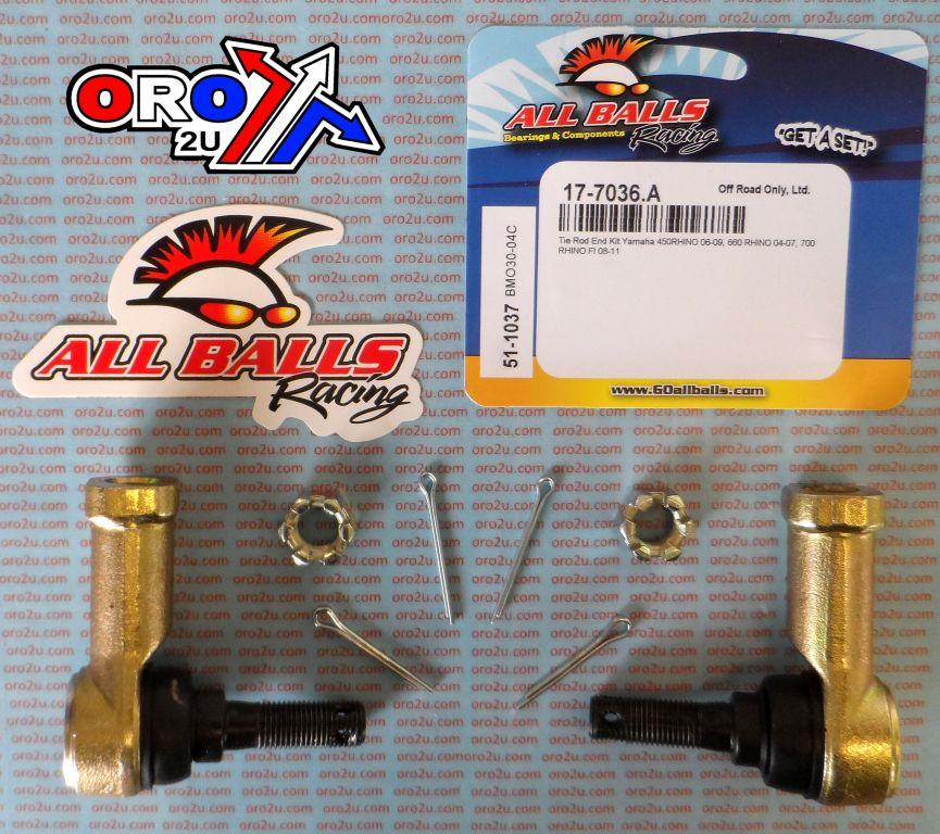 All Balls Racing Tie Rod End Kit Yamaha, Allballs 51-1037