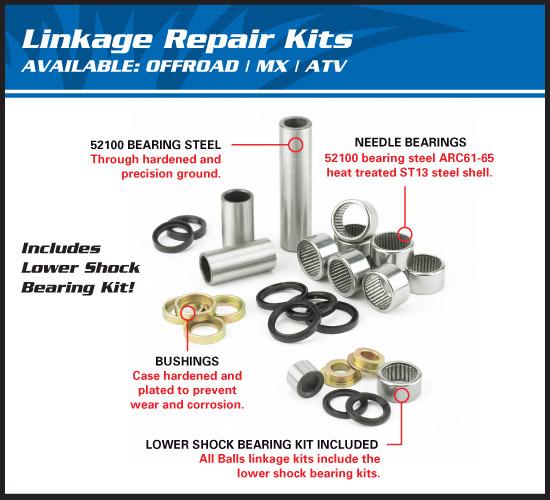 All Balls Racing Swingarm Linkage Kit Husqvarna, Allballs 27-1176