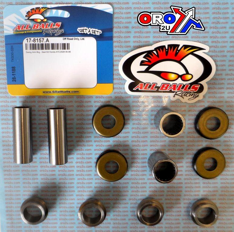 All Balls Racing S/seed Use Part No 17-8131 Swingarm Bearing Kit Allballs, Allballs 28-1188 Honda Atc 250r 85-86