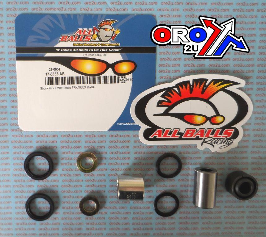 All Balls Racing Front Shock Bearing Kit, Allballs 21-0004 Honda