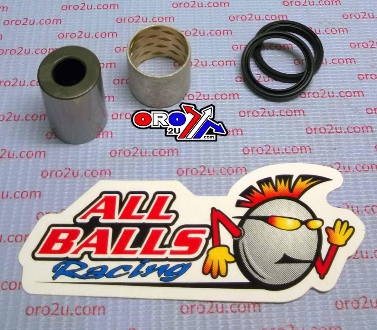 All Balls Racing Rear Shock Bushing Kit Kfx, Allballs 21-1013 Kawasaki, Kawasaki KFX450R 08-14