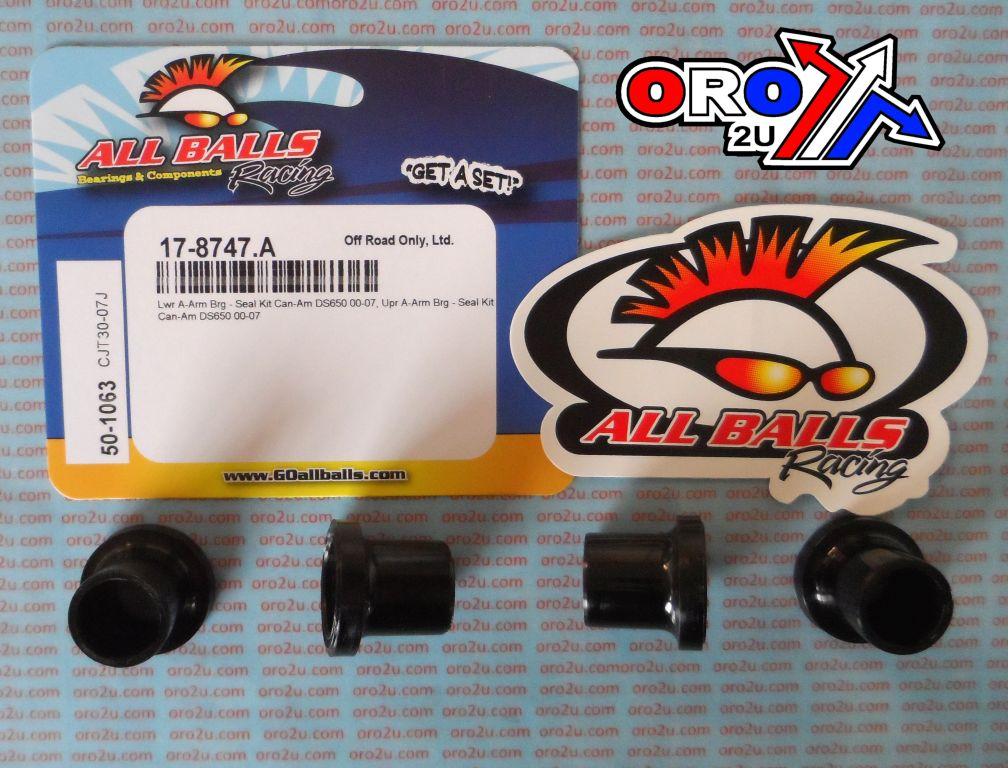 All Balls Racing Upper/lower A-arm Seal Kit, Allballs 50-1063 Can-am
