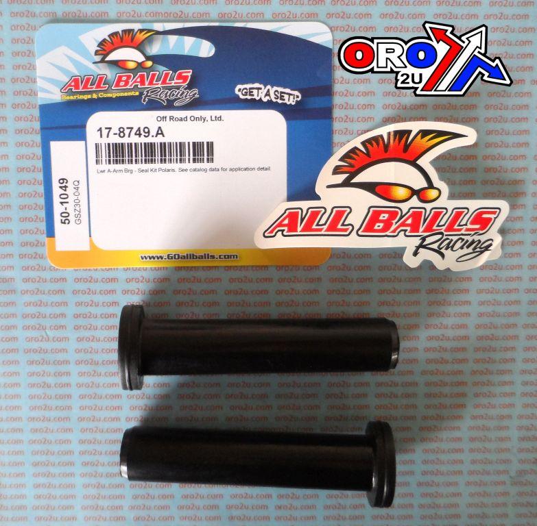 All Balls Racing A-arm Kit Seal Kit Upper/lower, Allballs 50-1049 Polaris, 5436973, 5434551, 5436220, 5433066, 5431596