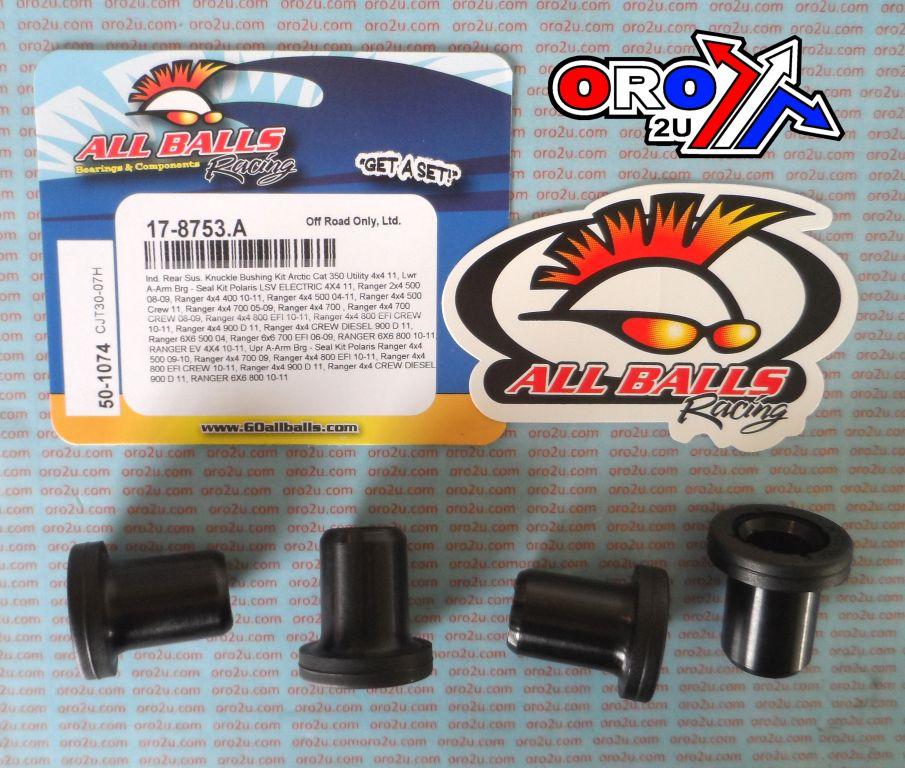 All Balls Racing A-arm Seal Kit Upper/lower, Allballs 50-1074 Polaris