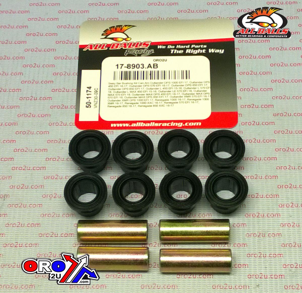 All Balls Racing Sway Bar Bushing Kit Can-am, Allballs 50-1174