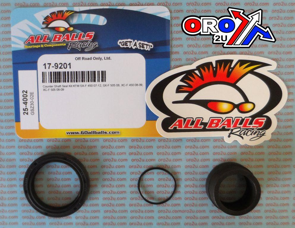 All Balls Racing Counter Shaft Seal Kit KTM, Allballs 25-4002 4-stk 450-505
