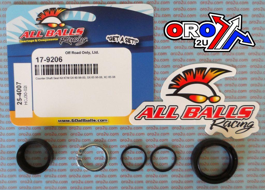 All Balls Racing Counter Shaft Seal Kit KTM 65, Allballs 25-4007 KTM 60