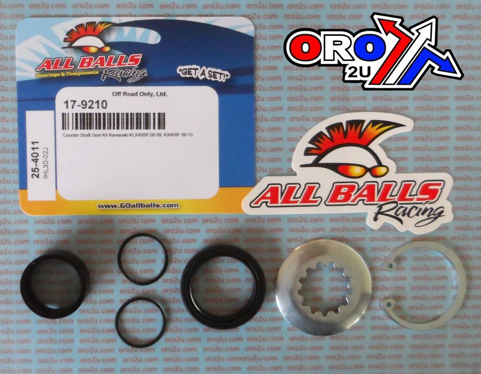 All Balls Racing Counter Shaft Seal Kit KX450F, Allballs 25-4011 Kawasaki