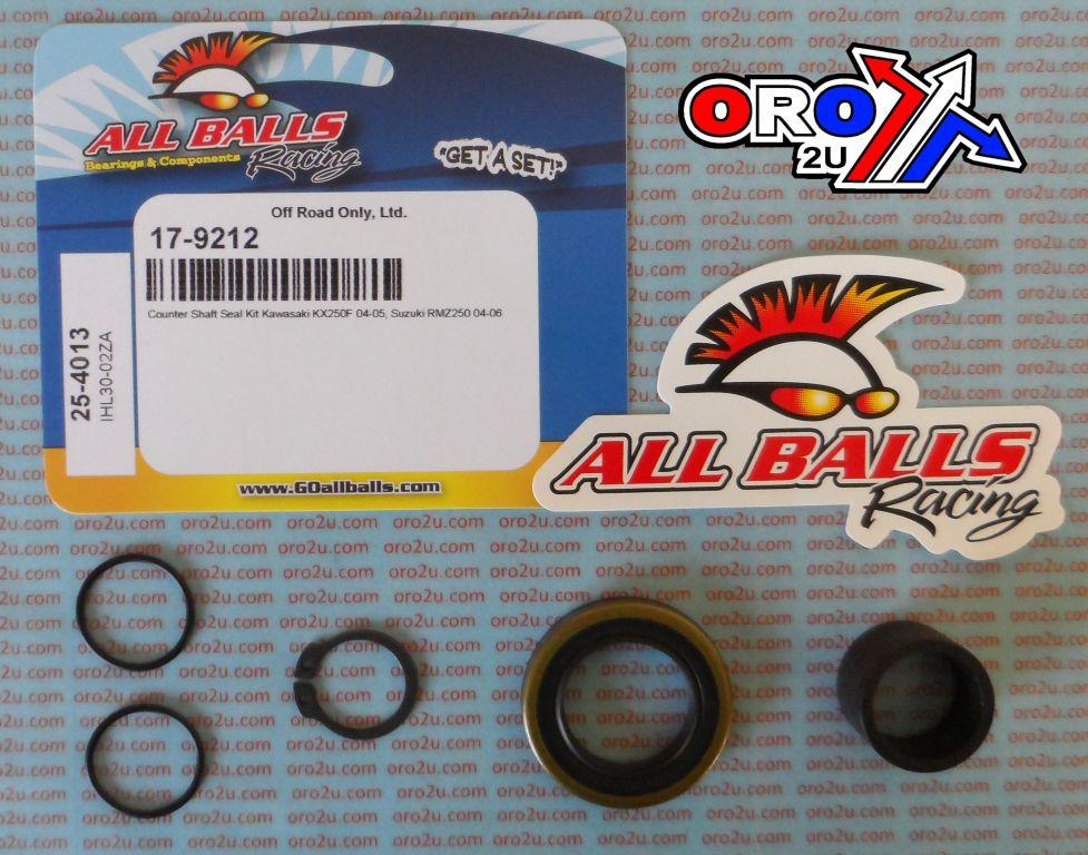 All Balls Racing Counter Shaft Seal Kit KXF RMZ, Allballs 25-4013 Kaw/suz