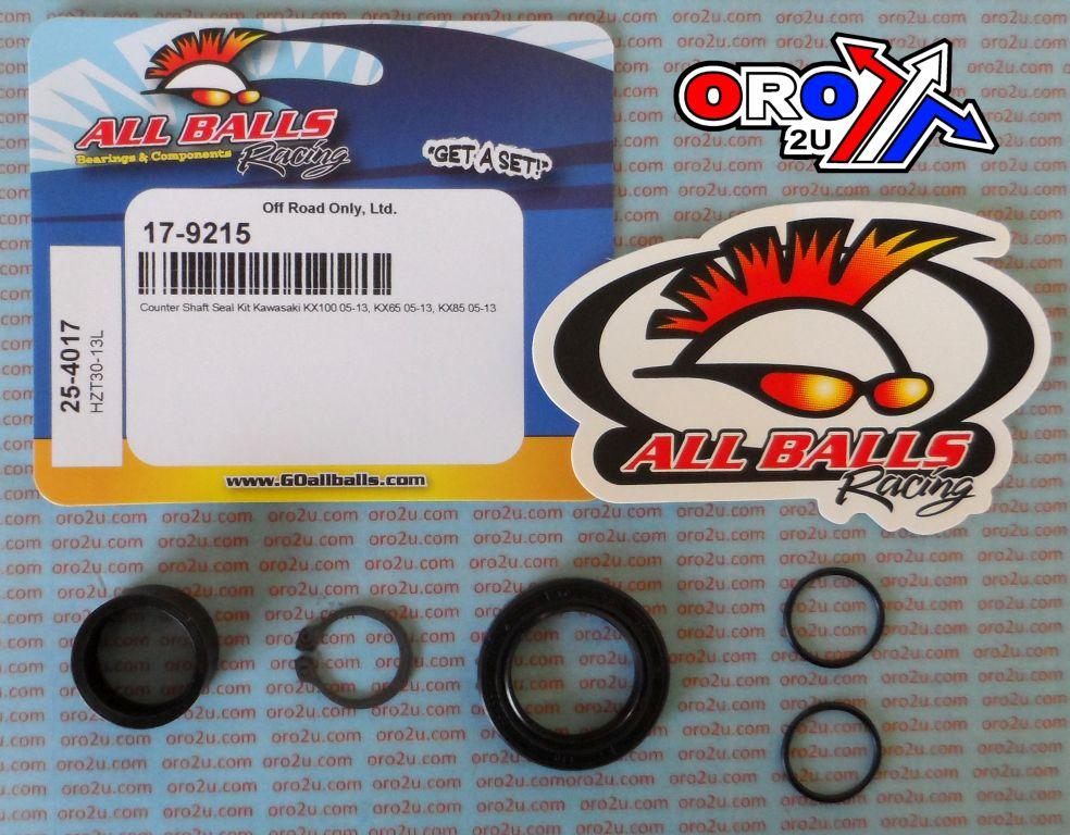 All Balls Racing Counter Shaft Seal Kit KX, Allballs 25-4017 Kawasaki