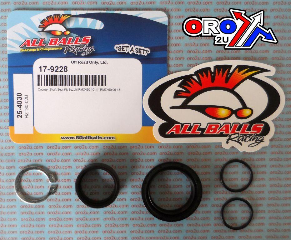All Balls Racing Counter Shaft Seal Kit RMX450Z, Allballs 25-4030 Suzuki