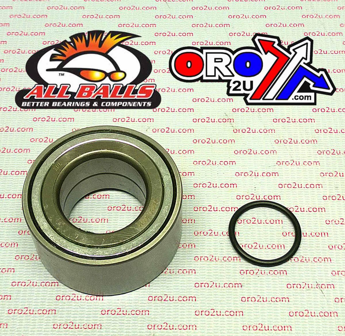 All Balls Racing Wheel Bearing Kit Front & Rear 15-22 Honda/kawasaki, Allballs 25-1728 ATV