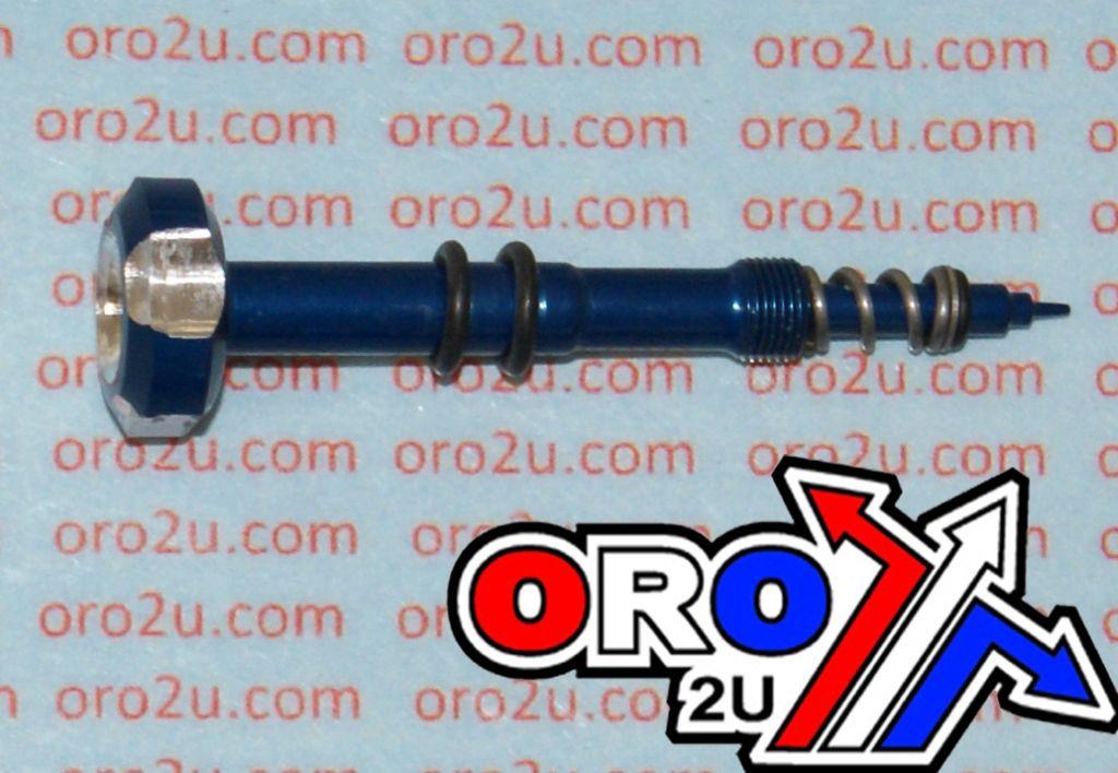 MINO Adjuster Air Screw Keihin Fcr, Fuel Mixture Screw Blue, 22-2000b