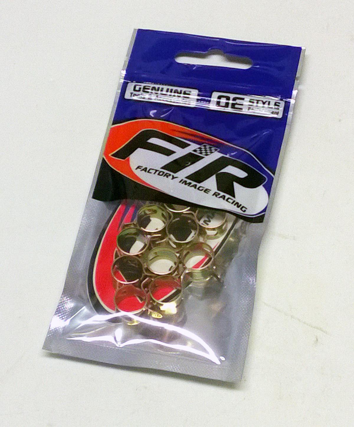 Dirt Racing 9-13mm Steel Spring Hose Clips Clamps - Pack of 10 - Sm-07045