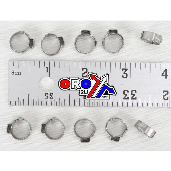 Motion Pro Stepless Ear Clamps, 9.6-11.3, Motion Pro 12-0081 Wide 5mm, 18-040.009
