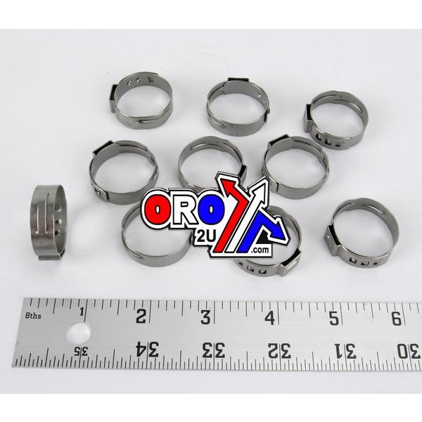 Motion Pro Stepless Ear Clamps 23.9-27.1, Motion Pro 11-0068 Wide 9mm, 18-040.023