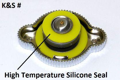 K&S Technologies Radiator Cap 1:1 (16 Psi) Chr 58-1011