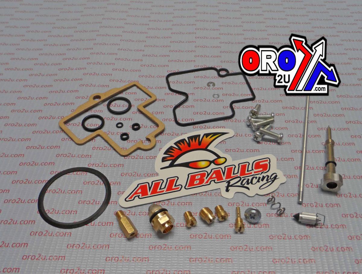 All Balls Racing Carburetor Rebuild Kit 98-99 Yam YZ400F, Allballs 26-1443 Dirt
