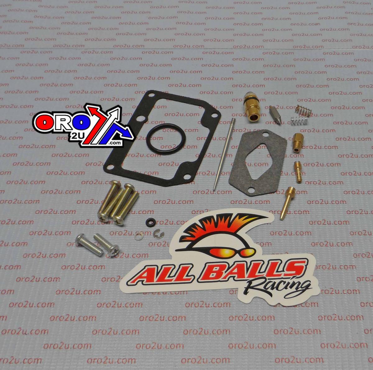 All Balls Racing Carburetor Rebuild Kit 96-01 Suz RM80, Allballs 26-1114 Dirt