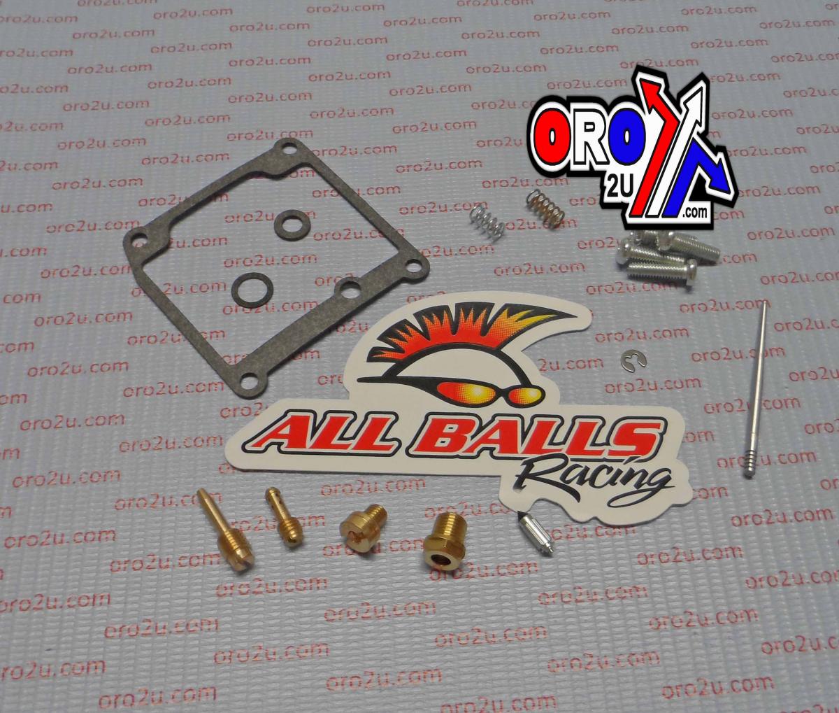 All Balls Racing Carburetor Rebuild Kit 83-04 Suz DR80/JR80, Allballs 26-1116 Dirt