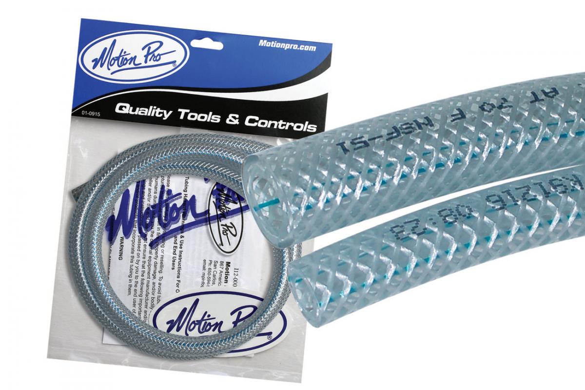 Motion Pro Pipe Braided Bore 10 X Od 16, Motion Pro 12-0061 Clear, MP12-0061